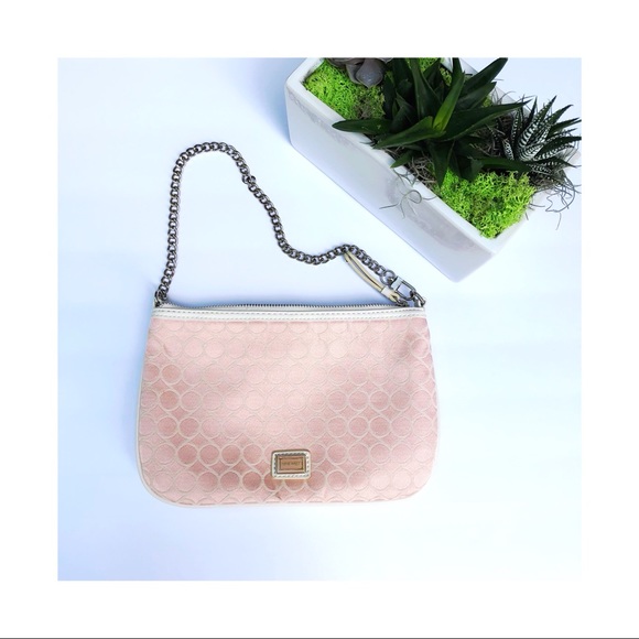 Nine West Handbags - Nine West Clutch Purse Pink Zipper Wristlet